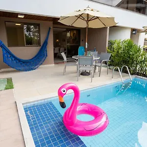 Flat Em Com Piscina Exclusiva Apartamento